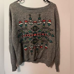 Wet Seal Gray Sweater